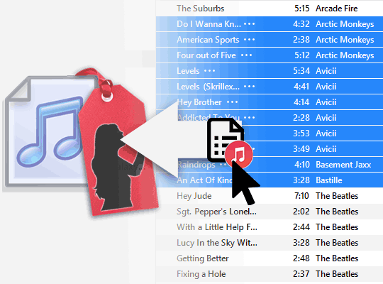 where does itunes get music tag info